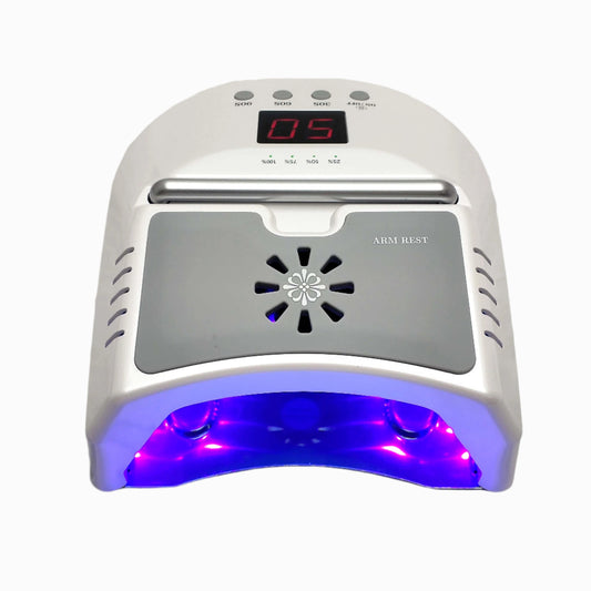 UV Led Nail Lamp Cordless, 72W UV With Fan