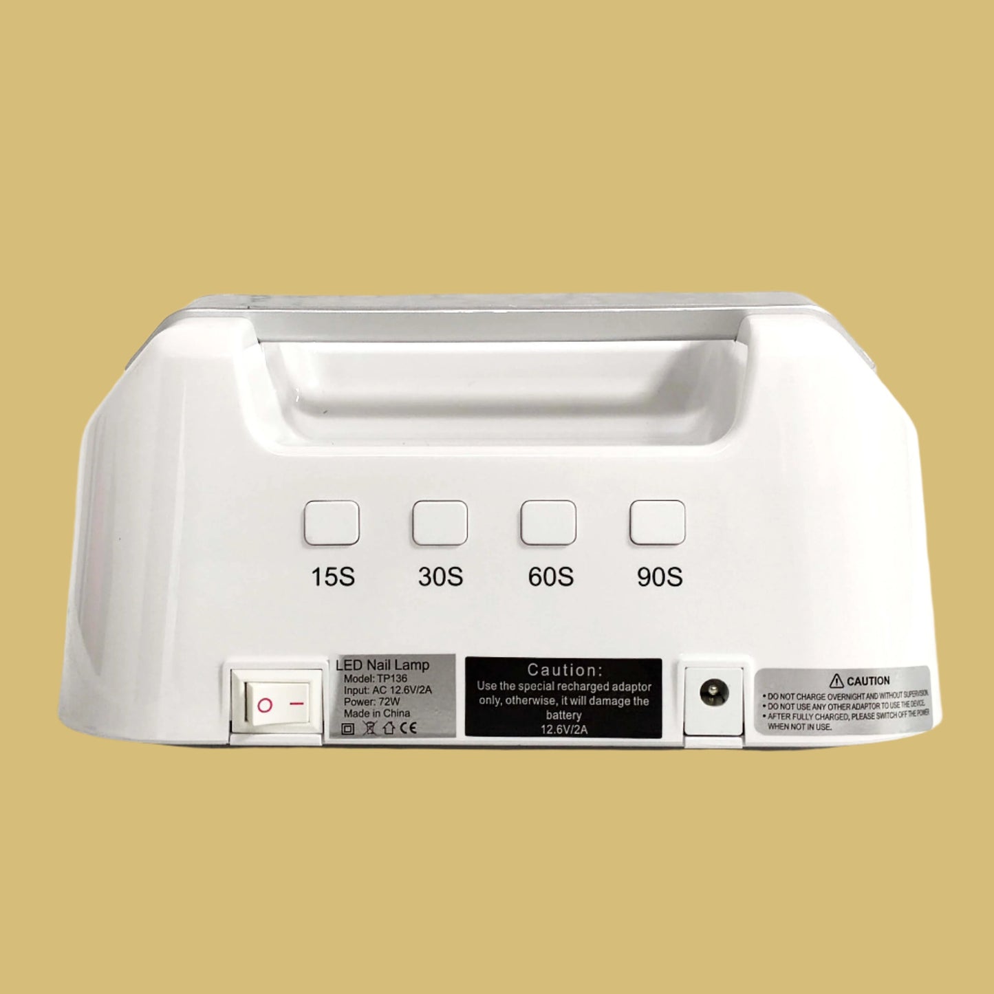 Large Nail Lamp 72W - Cordless