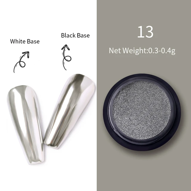 Metallic Color Chrome Nails Powder